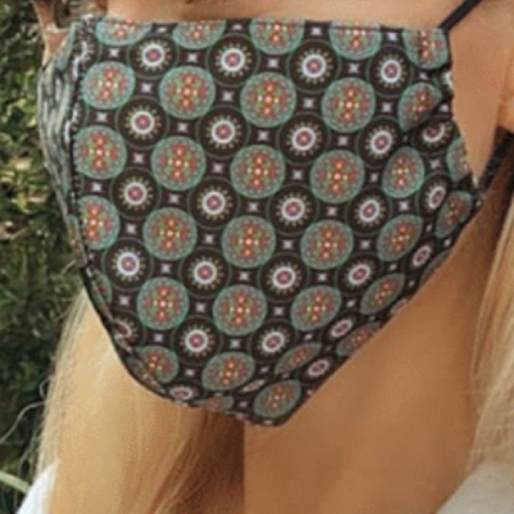 Tory Burch “T Logo” Face Mask
